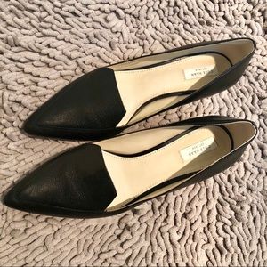 Cole Haan Pointed Toe Leather Loafer